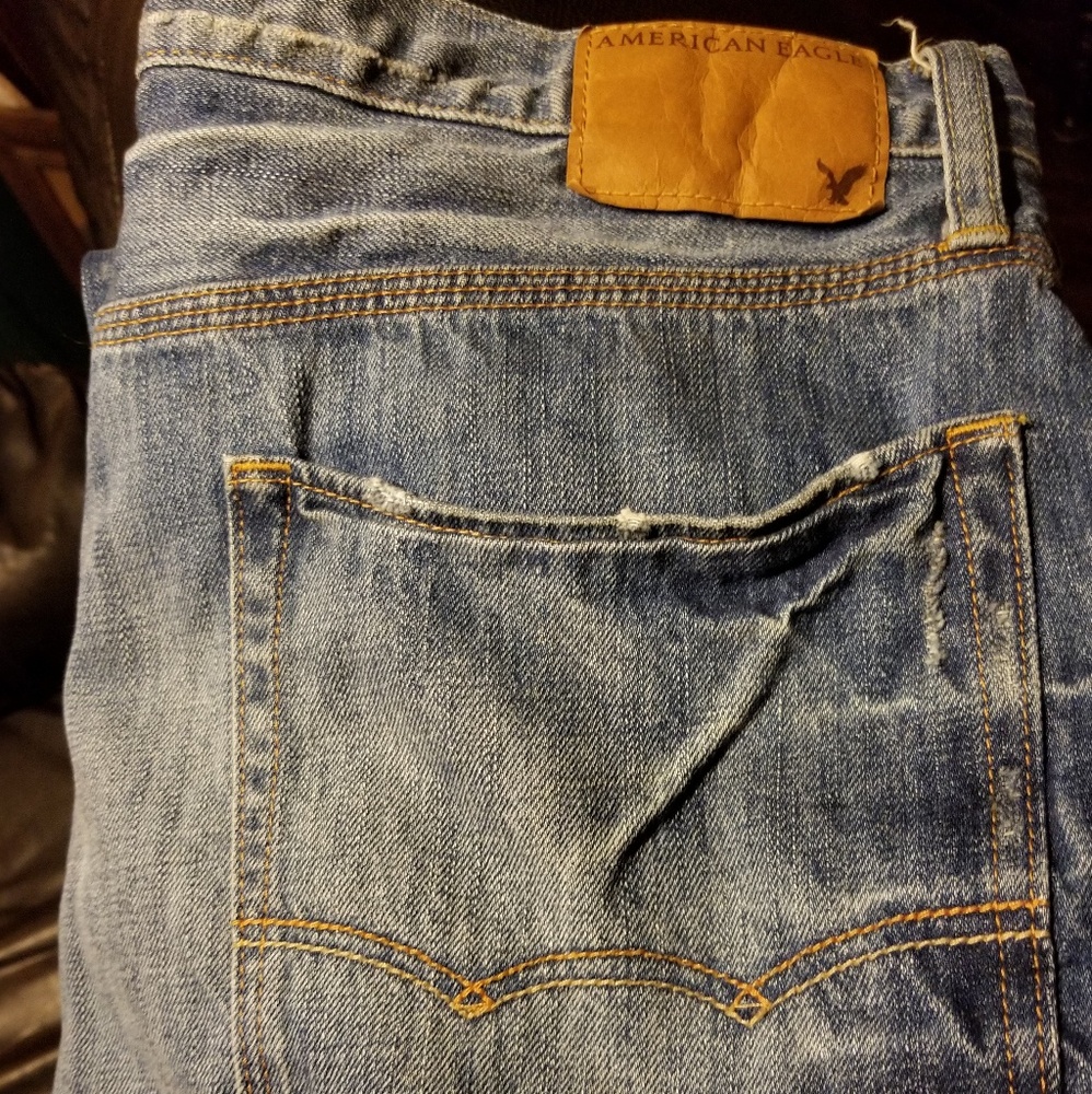 American Eagle Distressed Mens Jeans